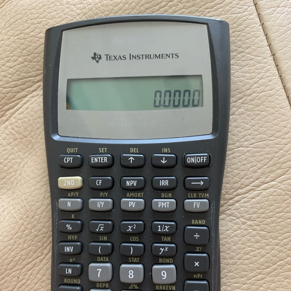 Texas Instruments BA II Plus Financial Calculator - Picture 2 of 8